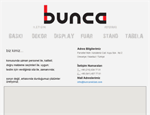 Tablet Screenshot of buncareklam.com